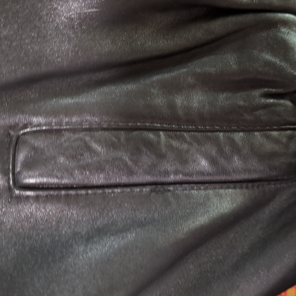 Vintage Nordstrom Black Leather Jacket - Picture 3 of 6